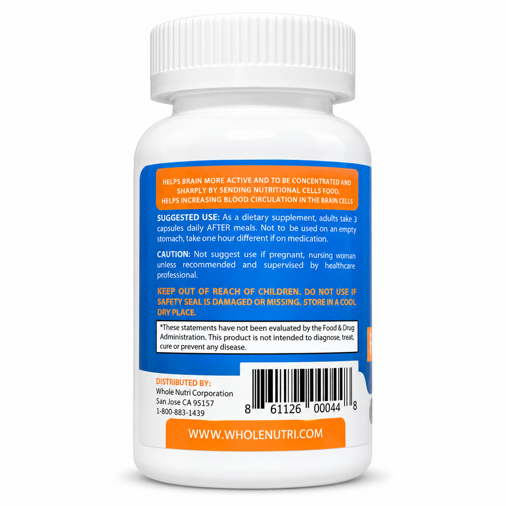 Focus + Clarity – Daily Brain Health & Concentration